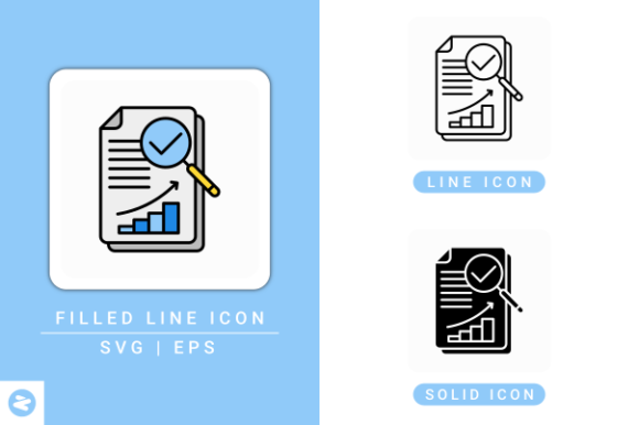 Audit Icons Set: A Versatile Design Resource for Financial and Web Projects
