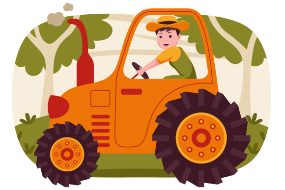 Exploring the Versatility of Farm Vector Illustration 06 for Creative Projects