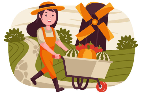 Farm Vector Illustration 01: Creative Design Made Easy