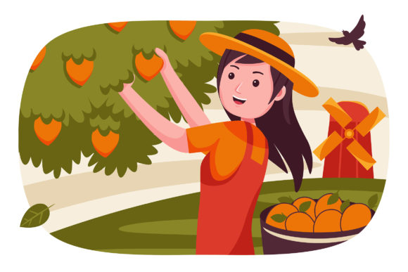 Farm Vector Illustration 11: A Versatile Design Resource for Creative Projects