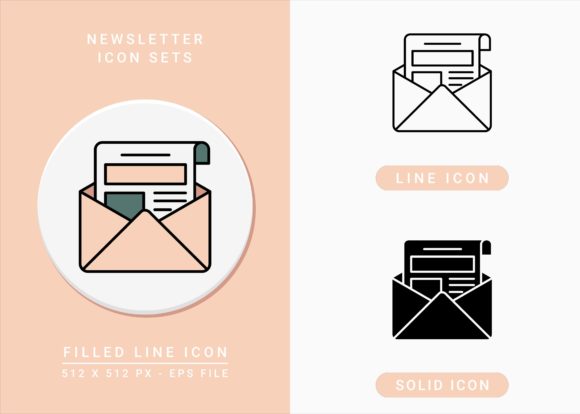 How Newsletter Icons Set Can Improve Your Design Workflow