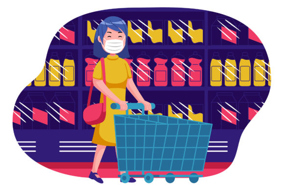 Shopping Vector Illustration 20: A Versatile Design Resource for Modern Visual Projects